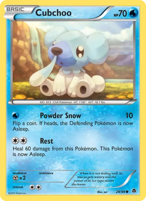 Cubchoo [Powder Snow | Rest]