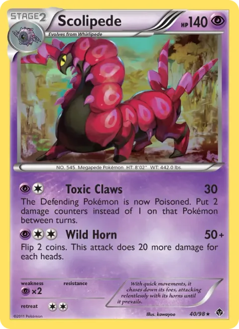 Scolipede [Toxic Claws | Wild Horn]
