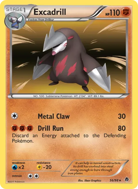 Excadrill [Metal Claw | Drill Run]