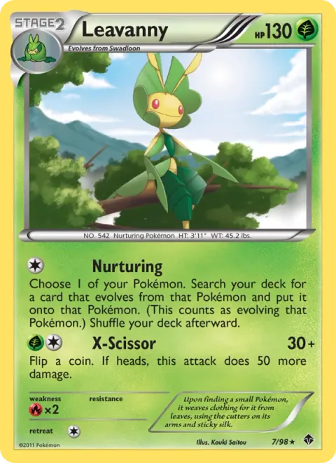 Leavanny [Nurturing | X-Scissor]