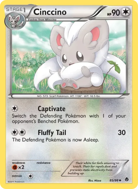 Cinccino [Captivate | Fluffy Tail]