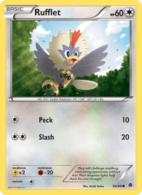 Rufflet [Peck | Slash]