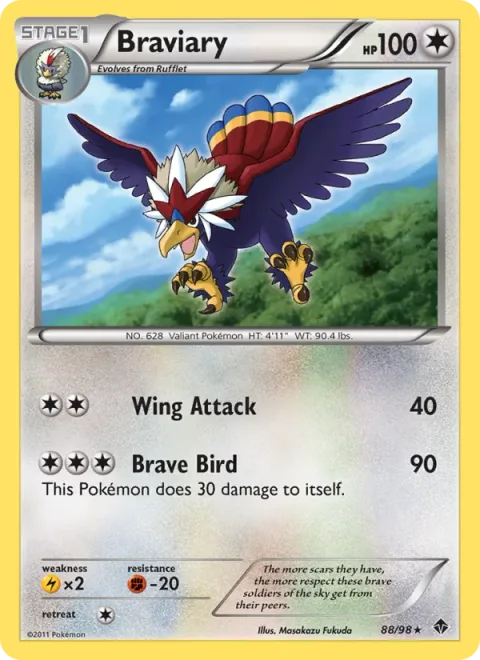 Braviary [Wing Attack | Brave Bird]