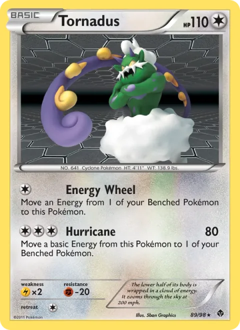Tornadus [Energy Wheel | Hurricane]