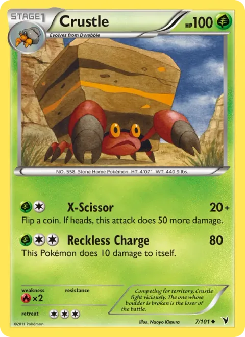 Crustle [X-Scissor | Reckless Charge]