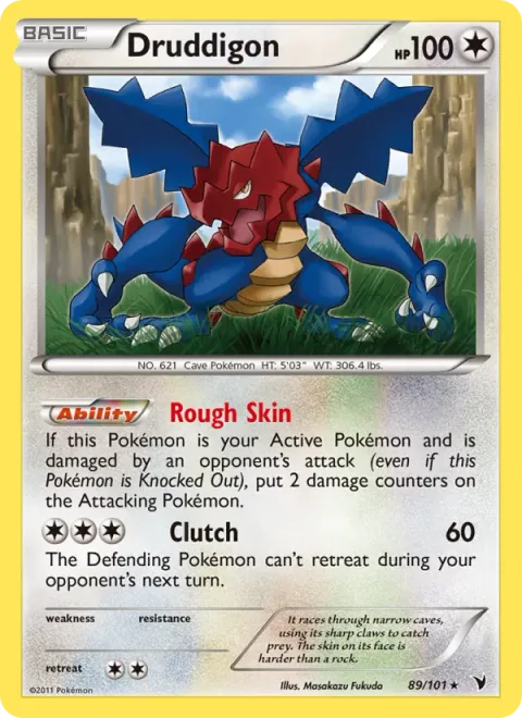 Druddigon [Rough Skin | Clutch]