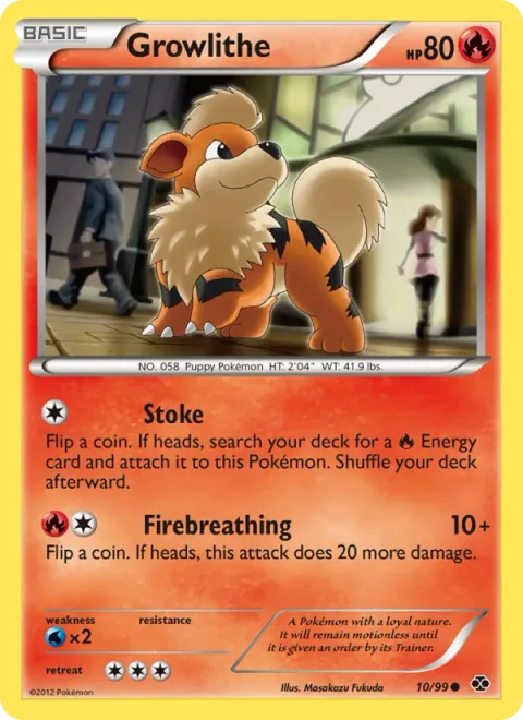 Growlithe [Stoke | Firebreathing]