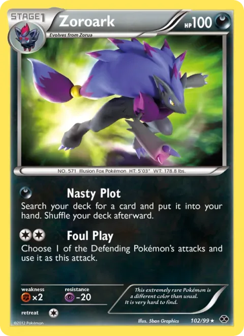 Zoroark [Nasty Plot | Foul Play]