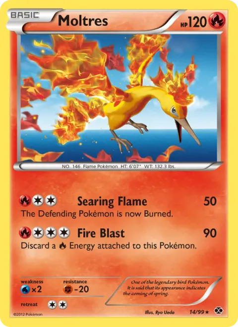 Moltres [Searing Flame | Fire Blast]
