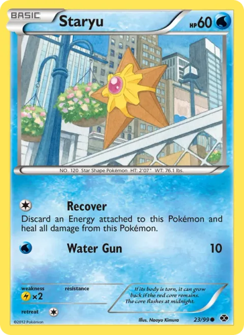Staryu [Recover | Water Gun]