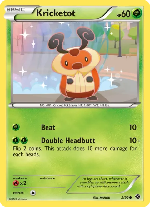 Kricketot [Beat | Double Headbutt]