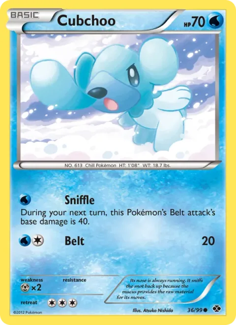 Cubchoo [Sniffle | Belt]