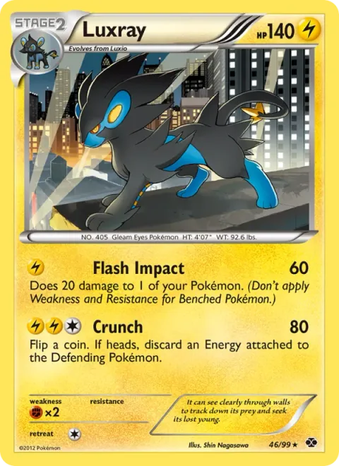 Luxray [Flash Impact | Crunch]