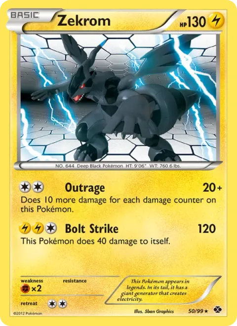 Zekrom [Outrage | Bolt Strike]