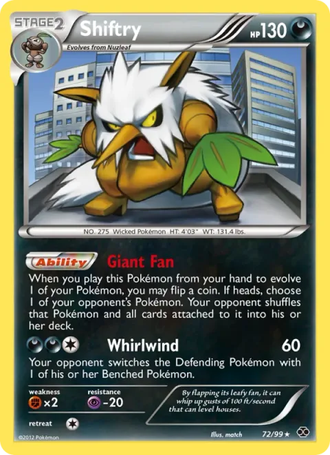 Shiftry [Giant Fan | Whirlwind]
