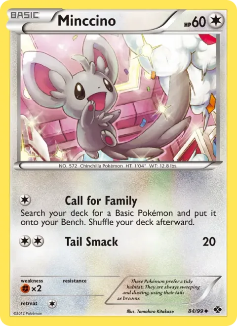 Minccino [Call for Family | Tail Smack]