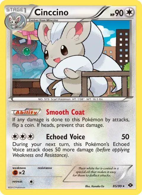 Cinccino [Smooth Coat | Echoed Voice]