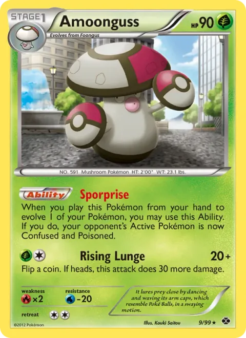 Amoonguss [Sporprise | Rising Lunge]