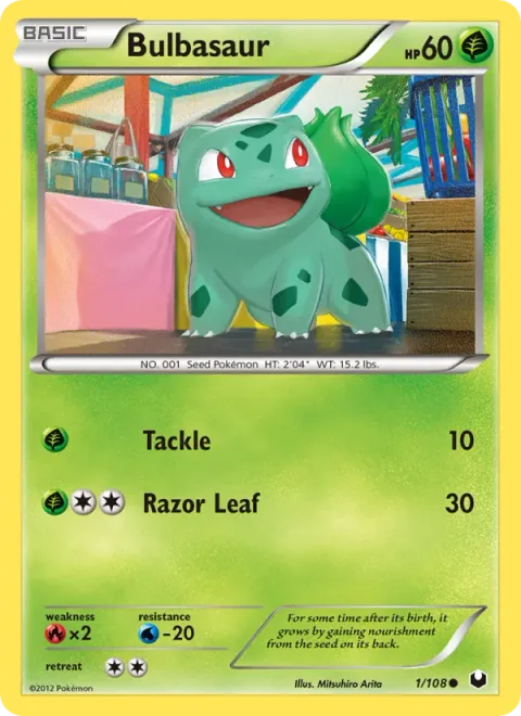 Bulbasaur [Tackle | Razor Leaf]