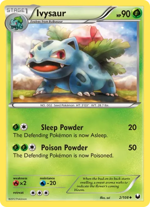 Ivysaur [Sleep Powder | Poison Powder]
