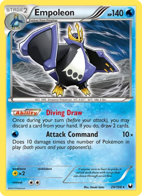 Empoleon [Diving Draw | Attack Command]