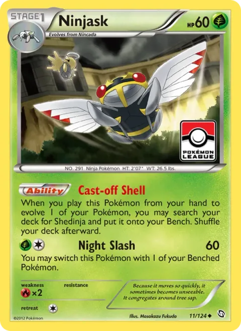 Ninjask [Cast-off Shell | Night Slash]