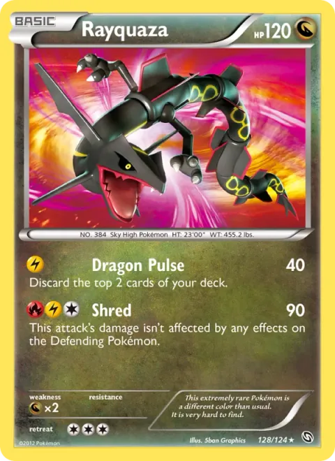 Rayquaza EX [Celestial Roar | Dragon Burst]