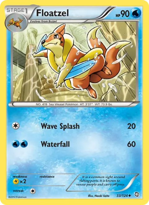 Floatzel [Wave Splash | Waterfall]