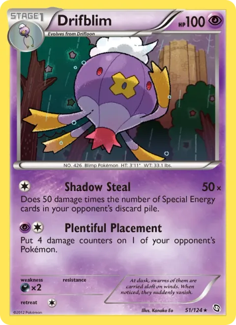 Drifblim [Shadow Steal | Plentiful Placement]
