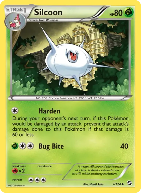 Silcoon [Harden | Bug Bite]