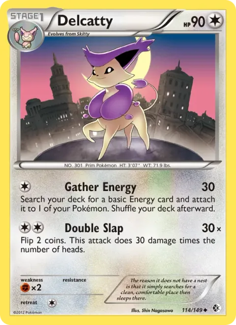Delcatty [Gather Energy | Double Slap]