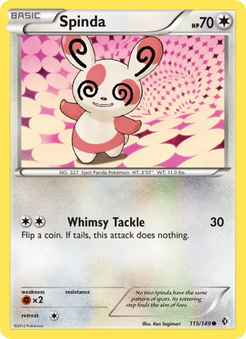 Spinda [Whimsy Tackle]