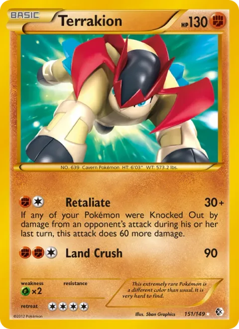 Terrakion [Retaliate | Land Crush]