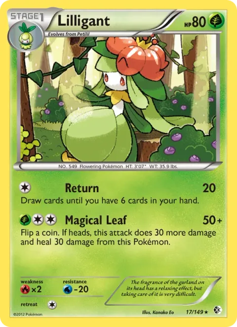 Lilligant [Return | Magical Leaf]
