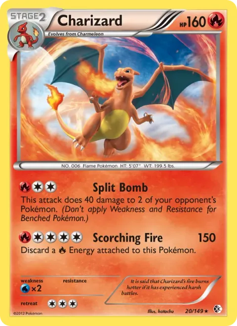 Charizard [Split Bomb | Scorching Fire]