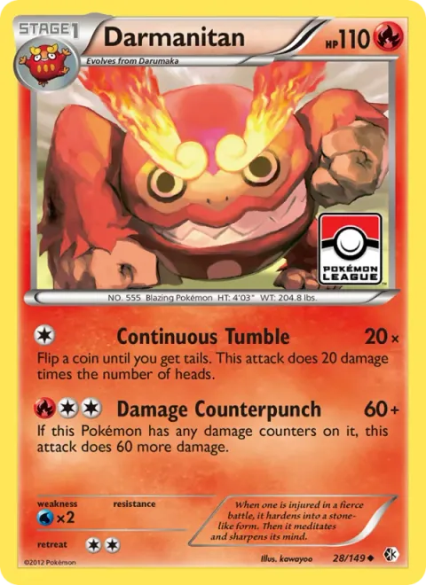 Darmanitan [Continuous Tumble | Damage Counterpunch]