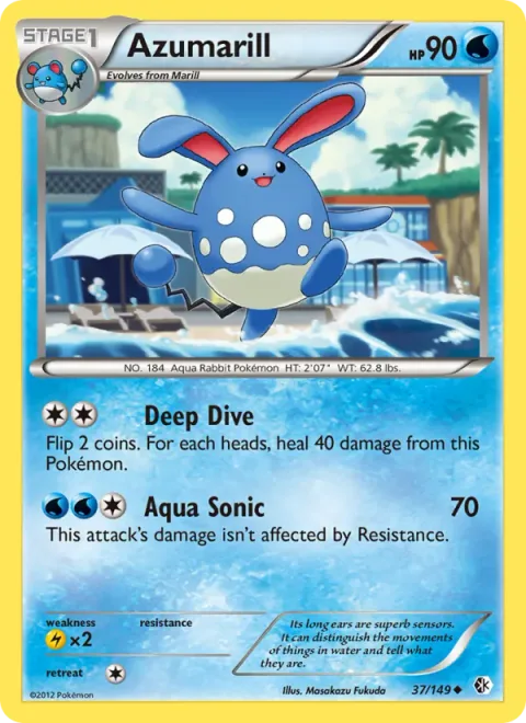 Azumarill [Deep Dive | Aqua Sonic]
