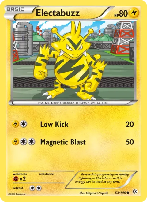 Electabuzz [Low Kick | Magnetic Blast]