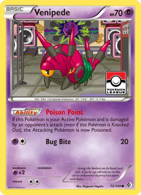 Venipede [Poison Point | Bug Bite]