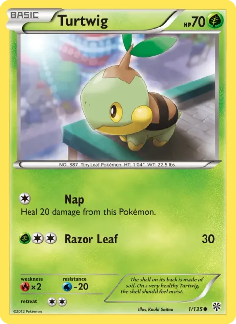 Turtwig [Nap | Razor Leaf]