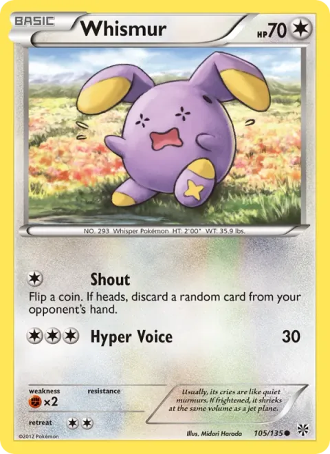 Whismur [Shout | Hyper Voice]