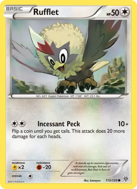 Rufflet [Incessant Peck]
