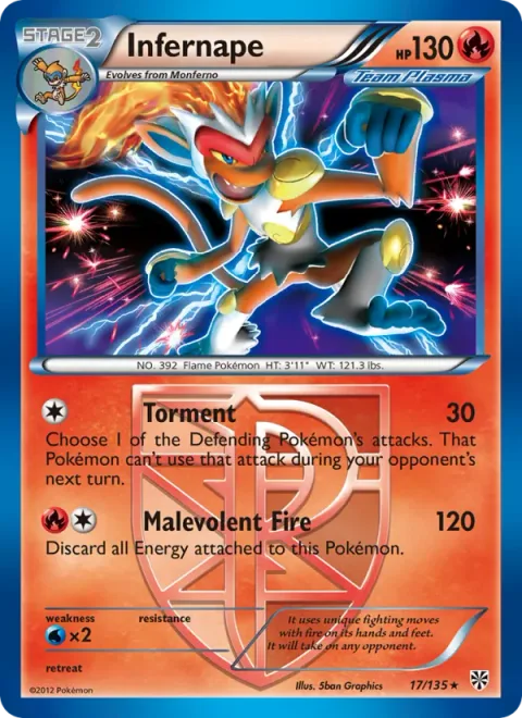 Infernape [Torment | Malevolent Fire]
