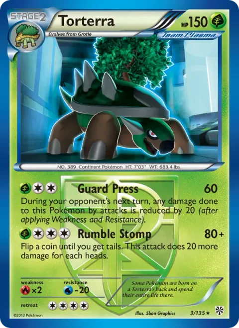 Torterra [Guard Press | Rumble Stomp]