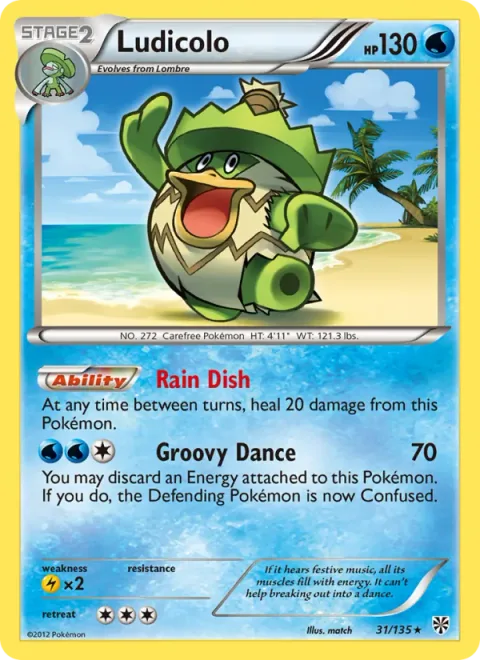Ludicolo [Rain Dish | Groovy Dance]