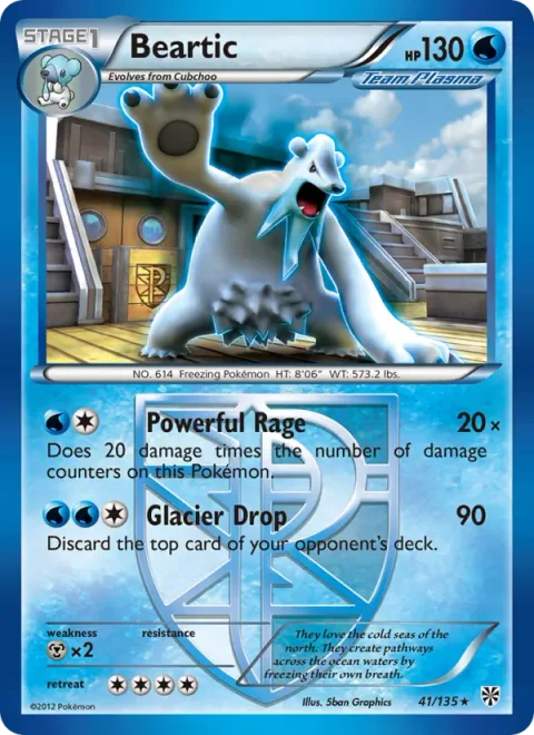Beartic [Powerful Rage | Glacier Drop]