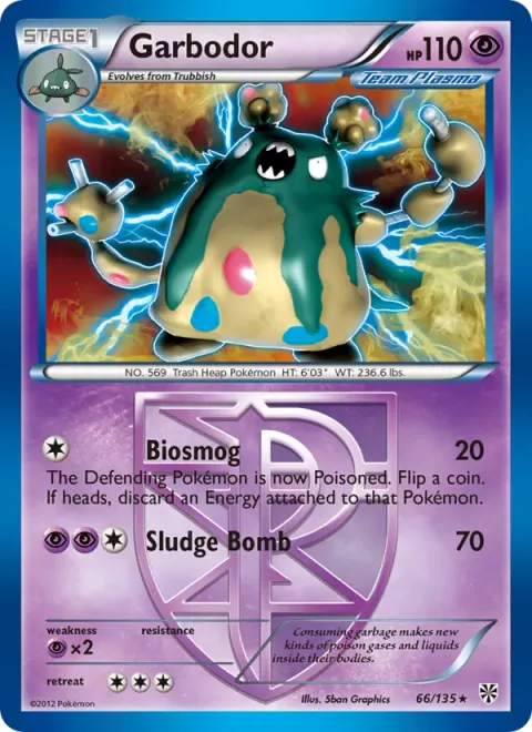 Garbodor [Biosmog | Sludge Bomb]