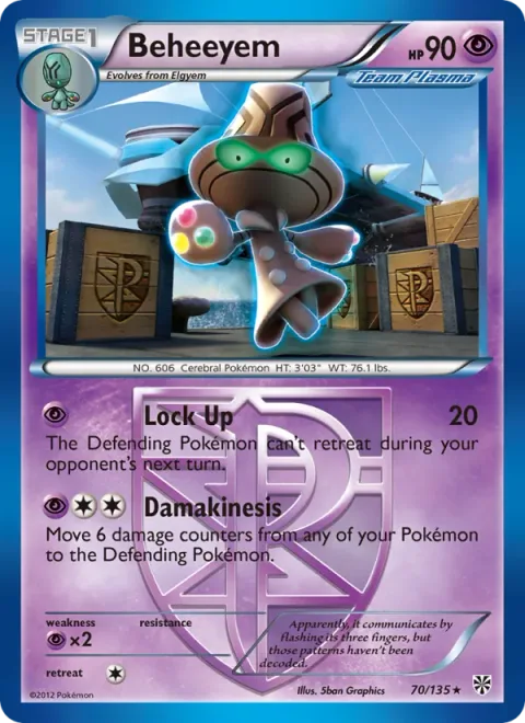 Beheeyem [Lock Up | Damakinesis]