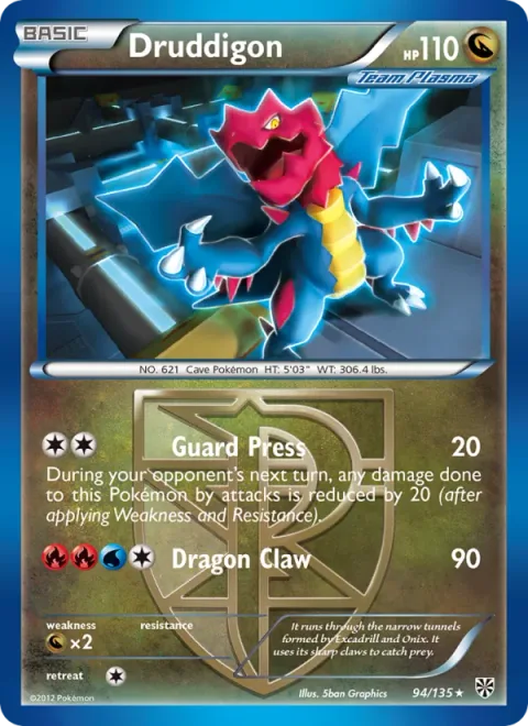 Druddigon [Guard Press | Dragon Claw]