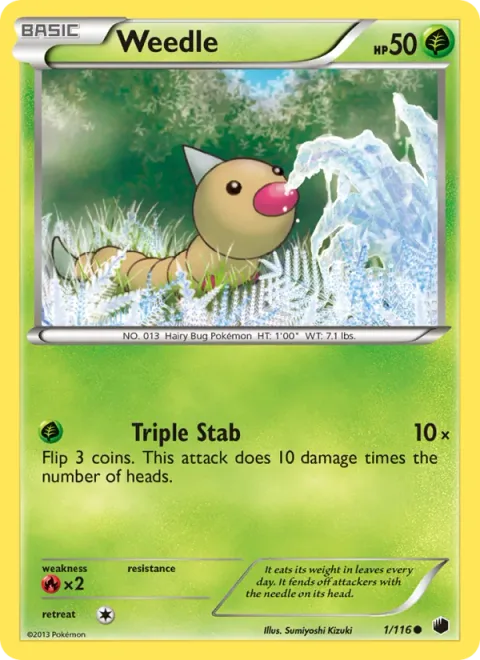 Weedle [Triple Stab]